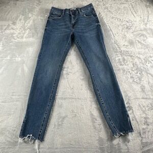 Kensie High Rise Skinny Jeans Women 28 Blue The Kelsey Vintageluxe Streetwear